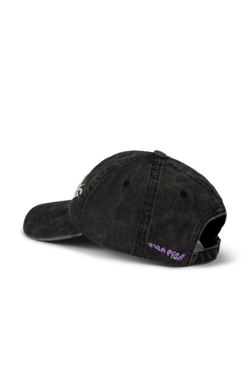 PICA PICA Rriesling Cap Washed Black