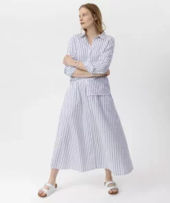 Holebrook Emily Skirt White/Navy
