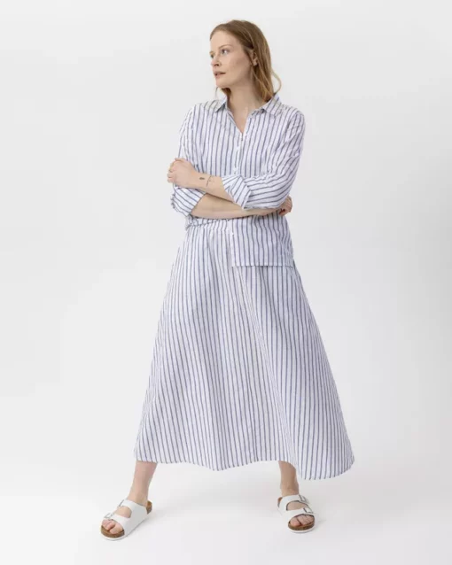 Holebrook Emily Skirt White/Navy