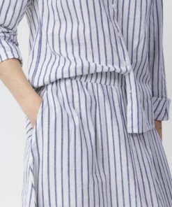 Holebrook Emily Skirt White/Navy
