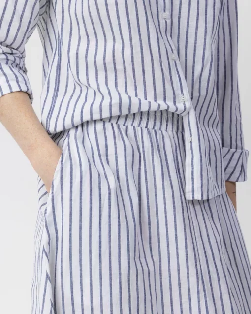 Holebrook Emily Skirt White/Navy