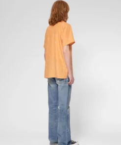 Nudie Jeans Arvid 50s Hawaii Shirt Ochre