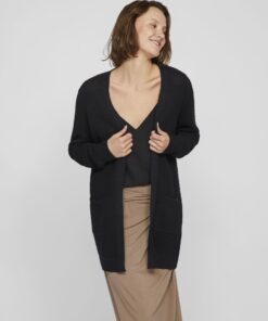 Vila Dalo Knit Cardigan Black