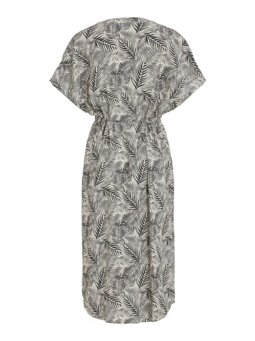 Vila Limia Kiw Midi Dress Eggnog