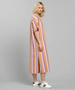 Dedicated Kaftan Skillinge Stripe Multi Color