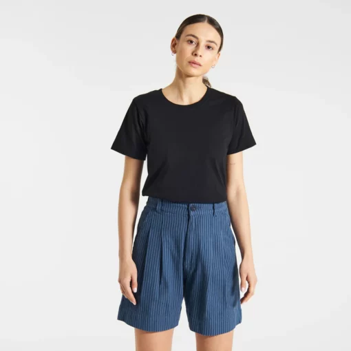 Dedicated Shorts Grundsund Work Stripe Dark Blue