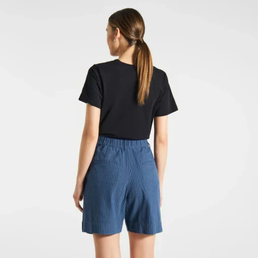 Dedicated Shorts Grundsund Work Stripe Dark Blue