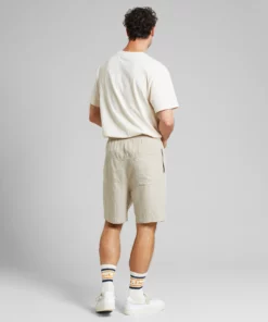 Dedicated Shorts Vejle Linen Ecru