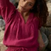 Rue de Femme Nayla Blouse Rasberry