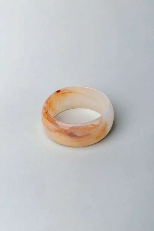 Bow19 Details Big Bracelet Beige