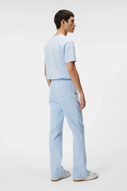 J.Lindeberg Sid Basic T-shirt Chambray Blue