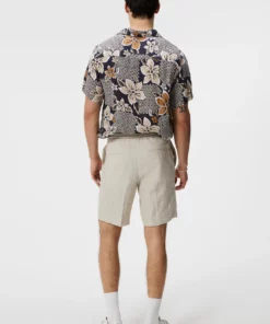J.Lindeberg Baron Linen Shorts Safari Beige