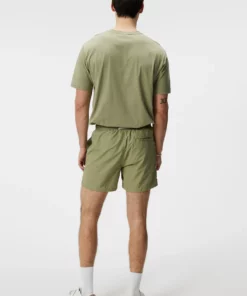 J.Lindeberg Banks Solid Swim Trunks Oil Green
