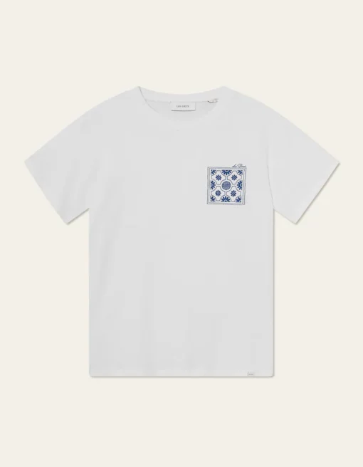 Les Deux Tile T-Shirt White