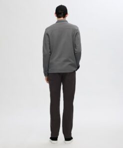 Selected Homme Jackie Sweat Jacket Granite Grey