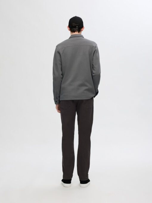 Selected Homme Jackie Sweat Jacket Granite Grey