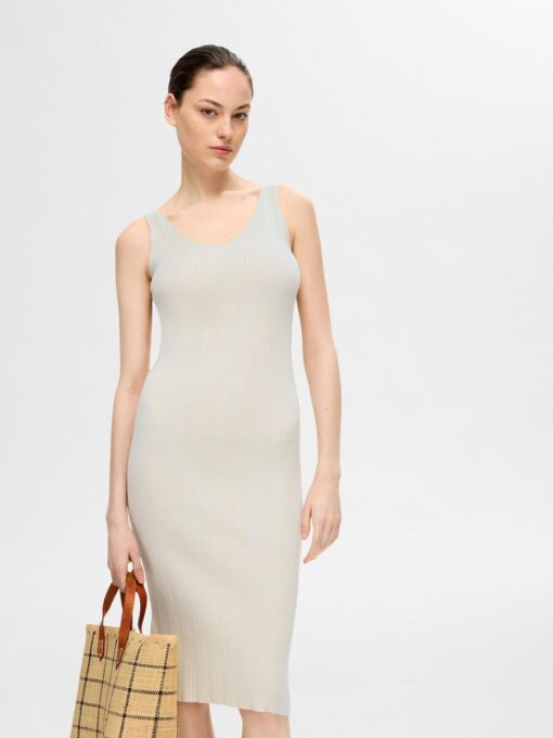 Selected Femme Trixie New Knit Dress Birch