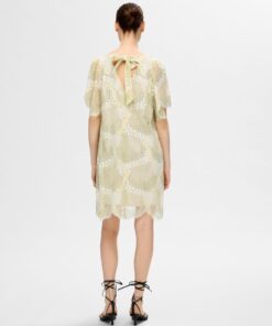 Selected Femme Felica Lace Dress Flan