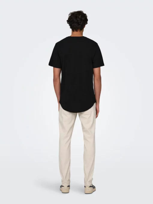 Only & Sons Matt Longy T-shirt Black