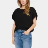 Saint Tropez Milasz SS Pullover Black