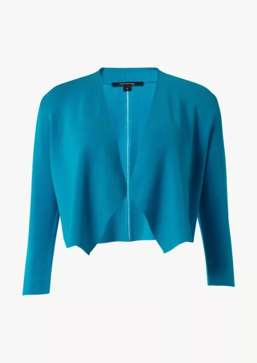Comma, Short Cardigan Pastel Turquoise