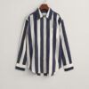Gant Woman Parasol Striped Shirt Evening Blue