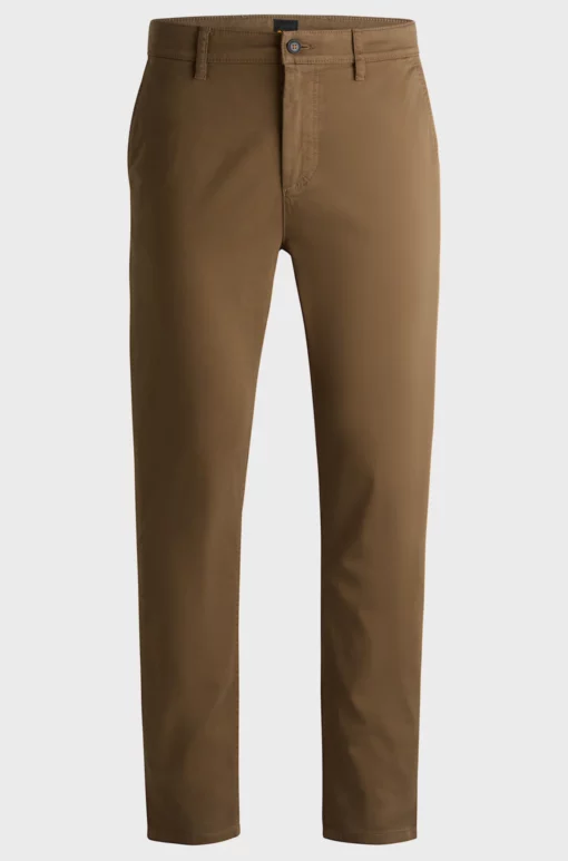 Boss Tapered Chino Light Brown
