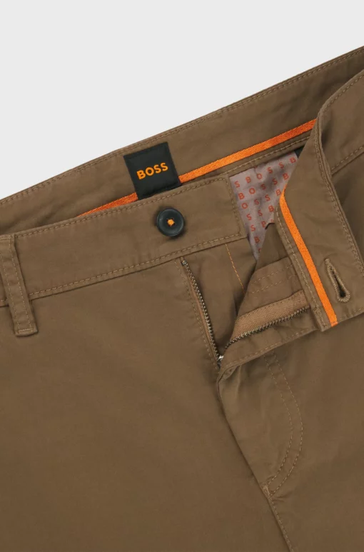 Boss Tapered Chino Light Brown