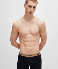 Boss 3-Pack Logo Boxers Black