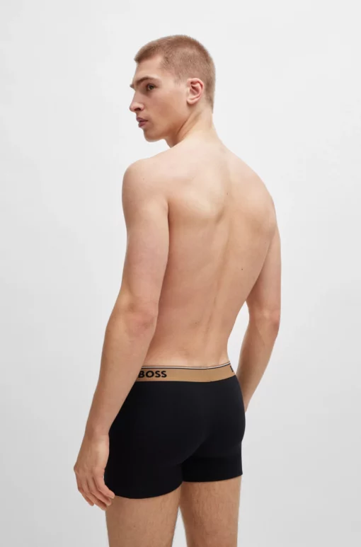 Boss 3-Pack Logo Boxers Black