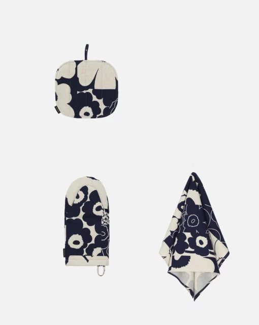 Marimekko Unikko Kollaasi Kitchen Textiles Set