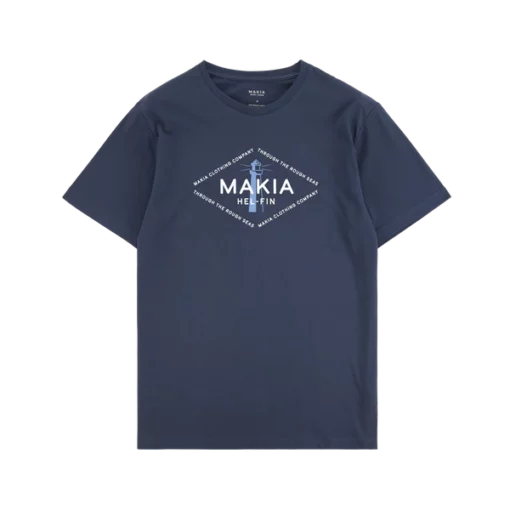 Makia Seaside T-shirt Carbon Blue