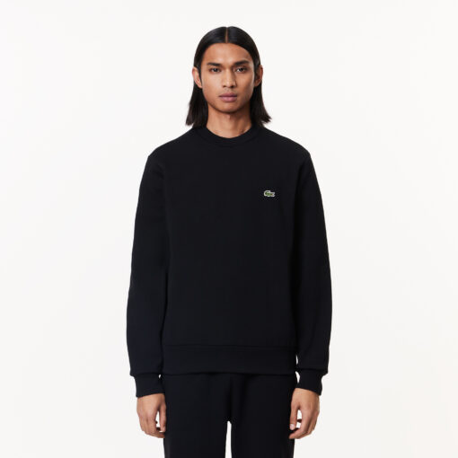 Lacoste Brushed Jogger Sweatshirt Black