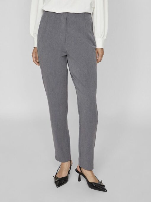 Vila Varone Pants Medium Grey Melange