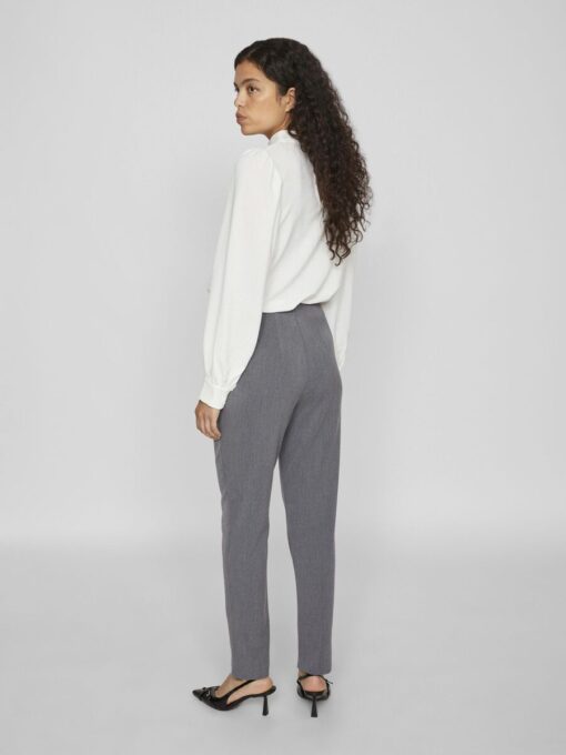 Vila Varone Pants Medium Grey Melange