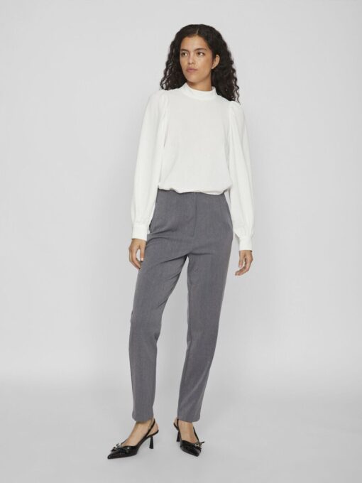 Vila Varone Pants Medium Grey Melange