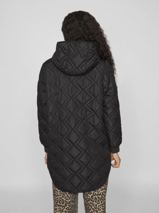 Vila Jade Hooded Jacket Black