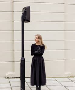 Selected Femme Selma Sefika Knit Pullover Black