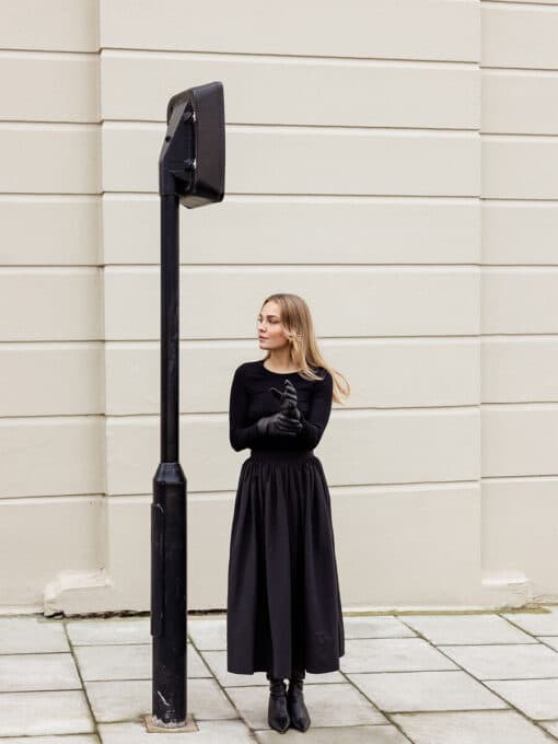 Selected Femme Selma Sefika Knit Pullover Black