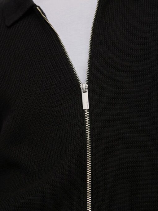 Selected Homme Dane Structure Cardigan Black