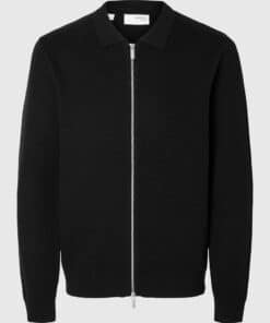 Selected Homme Dane Structure Cardigan Black