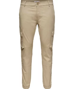 Only & Sons Stage Cargo Pants Chinchilla