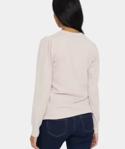 Saint Tropez Milasz Pullover Gray Morn Melange