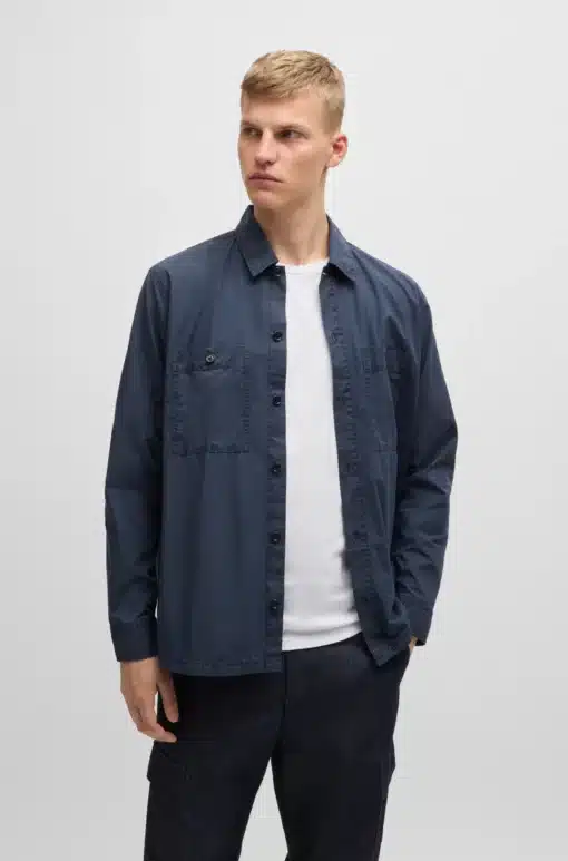 Boss Locky Sirt Dark Blue