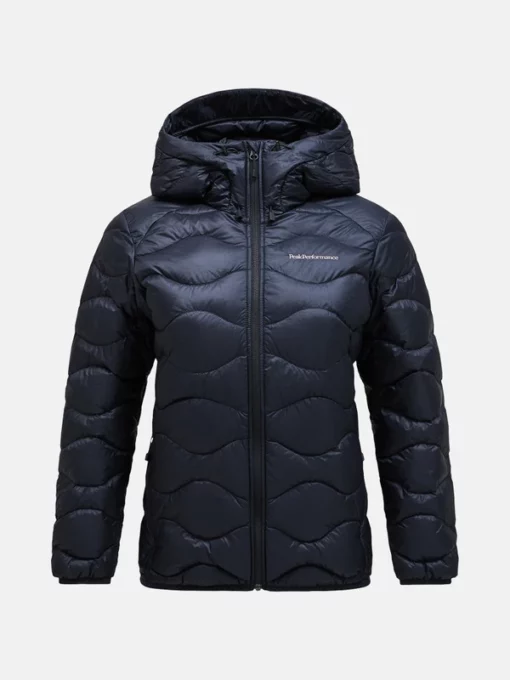 Peak Performance Helium Down Hood Jacket Women Black