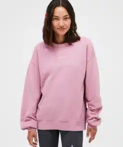 Peak Performance Cotton Terry Crew Women Bitter Root