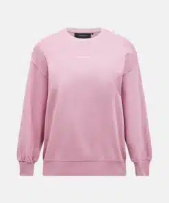Peak Performance Cotton Terry Crew Women Bitter Root