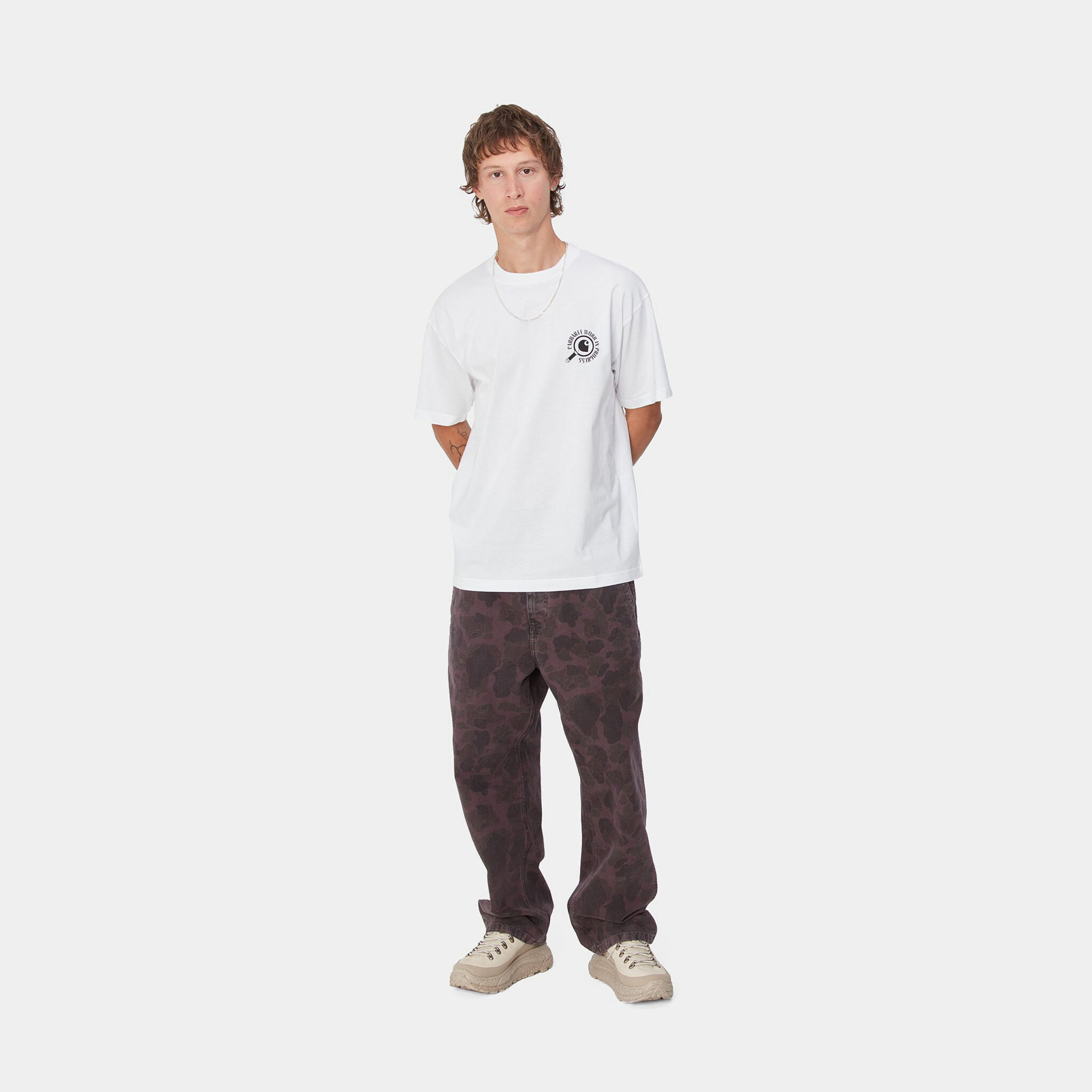 Buy Carhartt WIP S/S Inspector T-Shirt White - Scandinavian