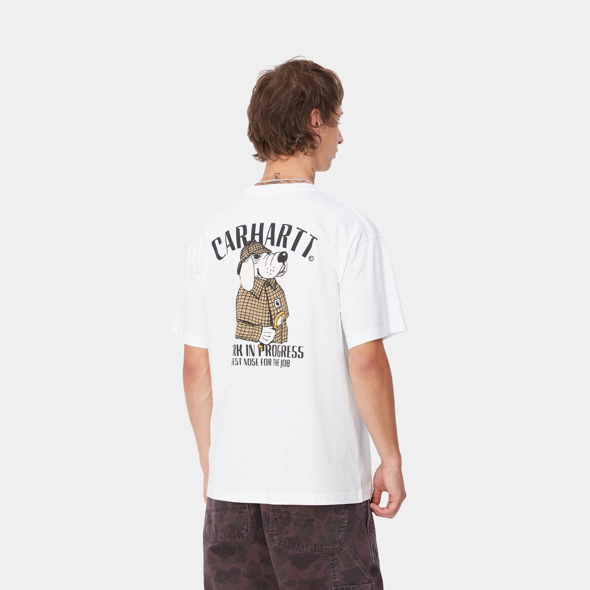 Buy Carhartt WIP S/S Inspector T-Shirt White - Scandinavian