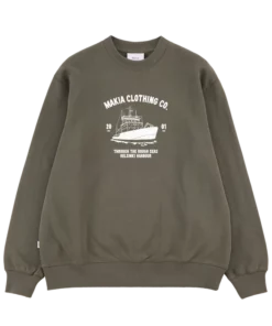 Makia Urho Sweatshirt  Dusty Olive